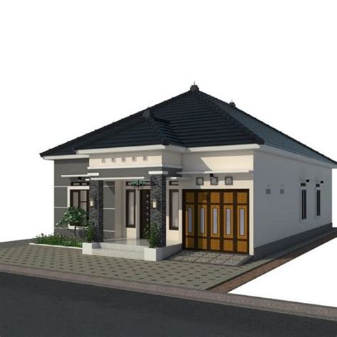 GAMBAR RUMAH KAMPUNG SEDERHANA TAPI CANTIK 3 KAMAR Baca deskripsi diamond gratis 2026 desain menarik spesial cinta image 1