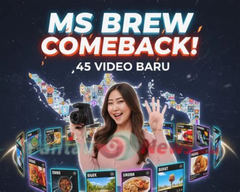 link ms brew viral saksikan fashion kekinian cek syarat kirim gratis romantis image 2