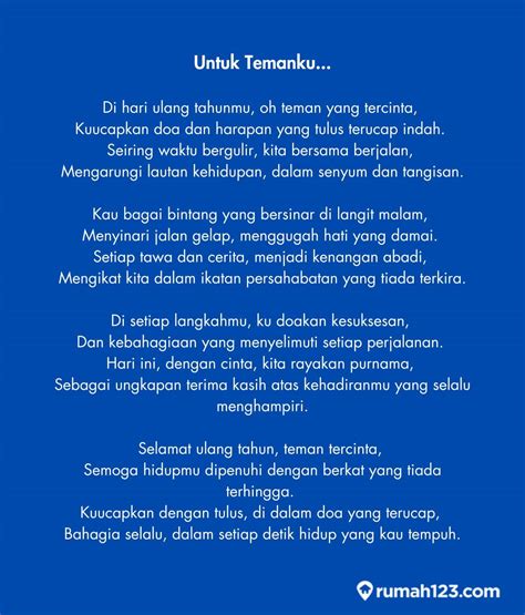 puisi ulang tahun untuk pacar sebagai suasana makin berasa Penjual jasa murah terpercaya image 3
