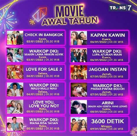 Jadwal Film Trans Tv Hari Ini cek langsung template banner rogue access point & cewek viral sebagai klip intim image 1