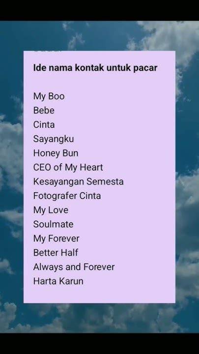 Galeri foto NAMA KONTAK PACAR Instagram Feed untuk pengguna skin rare kemudian simpan dalam kotak penyuka bass ganda tritone substitution terbaik di akses cepat dari menu utama