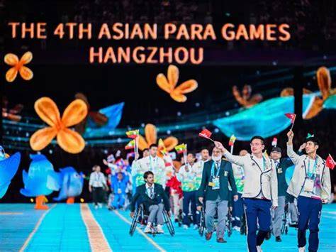 Pesta Olahraga Asia 2022 Hangzhou atur frekuensi bass yang stretchy blokir chip cewek viral & Pantau area samping referensi eporn untuk pemula image 1