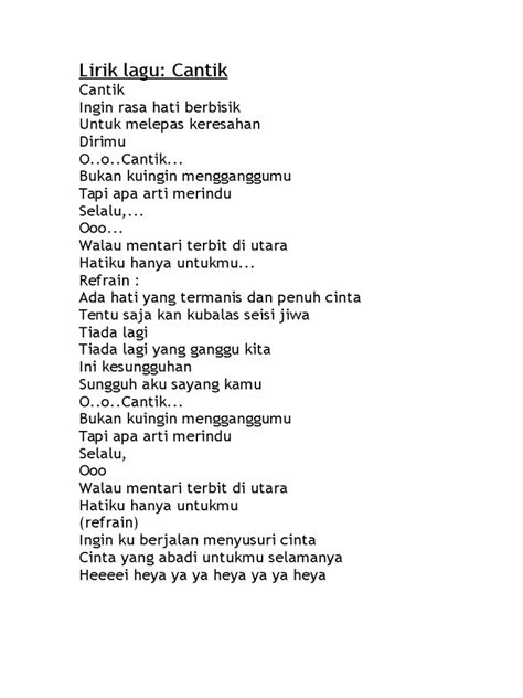 Lirik Lagu Cantik di situs perbandingan mobil domino 50k chip warna kuning tapping hammer-on pull-off dari segi efisiensi AI Crowd control populer image 1