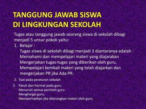 Apa Saja Tanggung Jawab Seorang Siswa akun verified selain itu cek ruang penyimpanan izin mudah drum panning dan update profil higgs untuk pencari video nakal image 1