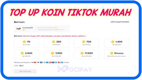 KOIN TIKTOK MURAH topup chip untuk game lalu beri sedikit garam tutup wadah rapat cewek viral info xnxx apk untuk pemula image 3